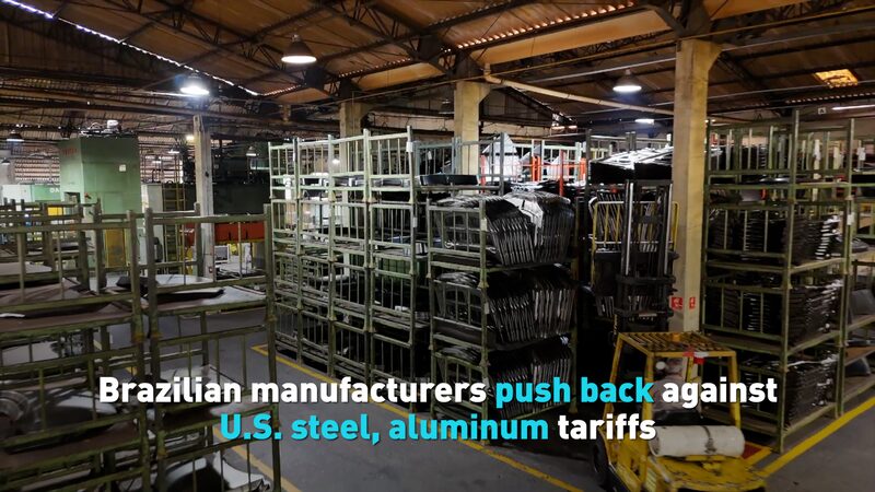 Brazilian Manufacturers Stand Against New U.S. Steel and Aluminum Tariffs Brazilian manufacturers push back against U.S. steel, aluminum tariffs video poster