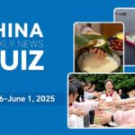 China Weekly News Quiz May 26 june 1 2025 