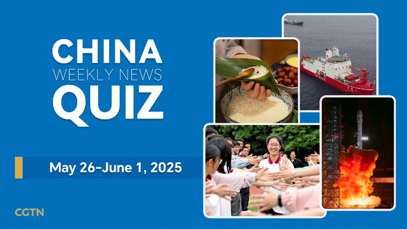 China Weekly News Quiz May 26 june 1 2025 