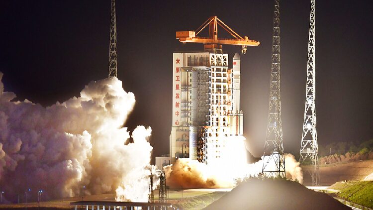# - My News! China Launches Internet Satellite Group