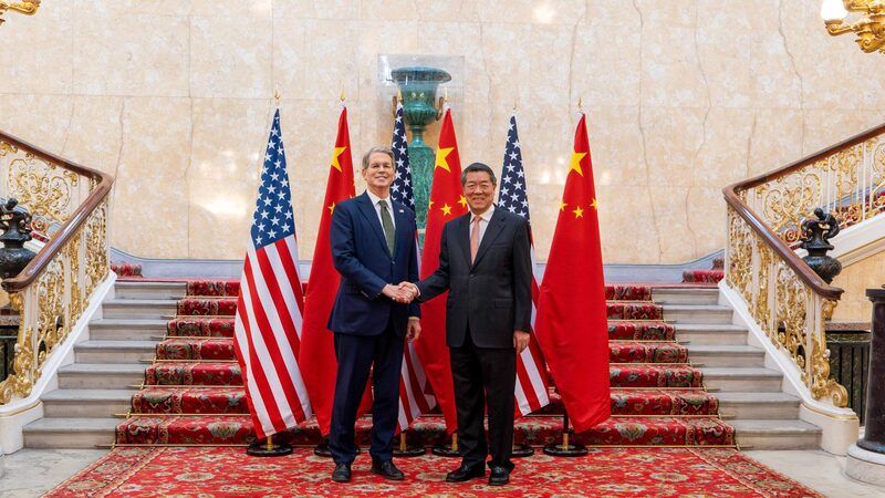 # - My News! China Stresses Cooperation in Candid London Trade Consultations