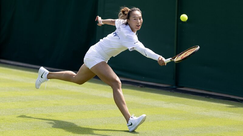 # - My News! Chinas Olympic Champion Zheng to Face Siniakova First at Wimbledon