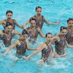 Chinese Young Artistic Swimmers Make a Splash at Home World Cup 