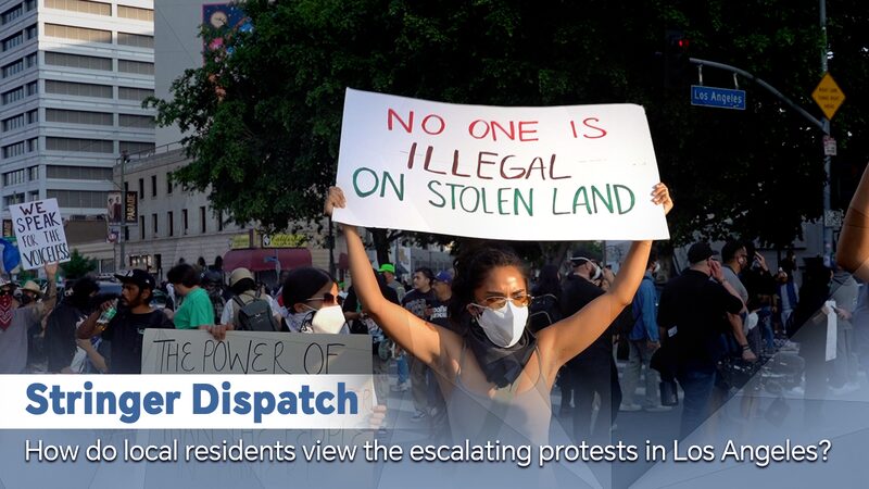 How Do Locals View Escalating Protests in Los Angeles Video Poster 