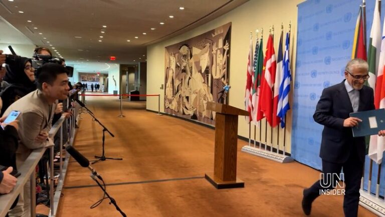 Latest Un News on Israel and Iran from Cgtns Xu Dezhi Video Poster