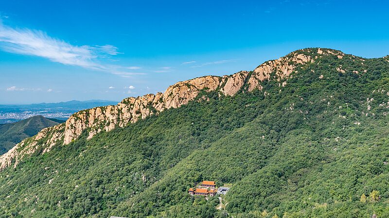 Live a View of Panshan Mountain in Tianjin Video Poster 