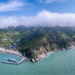 Live Beautiful Sceneries of Qingdaos Laoshan Mountain 