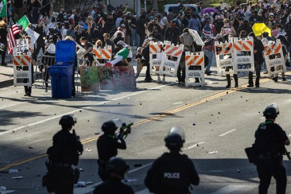 Nationwide Protests Erupt Across U.S. Over Immigration Crackdown Live: Protests expand beyond LA to dozens of U.S. cities