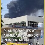London bound Plane Crashes in India with 242 on Board Video Poster 