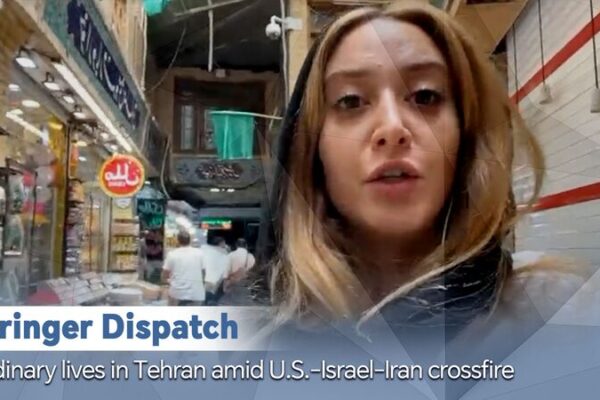 Tehran’s Streets Fall Silent Amid Escalating Tensions Ordinary lives in Tehran amid U.S.-Israel-Iran crossfire video poster