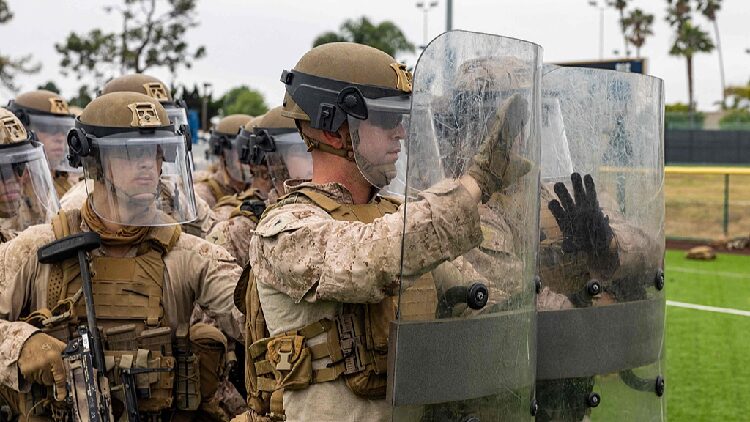 # - My News! Pentagon Deploying Marines National Guard to La Will Cost $134m