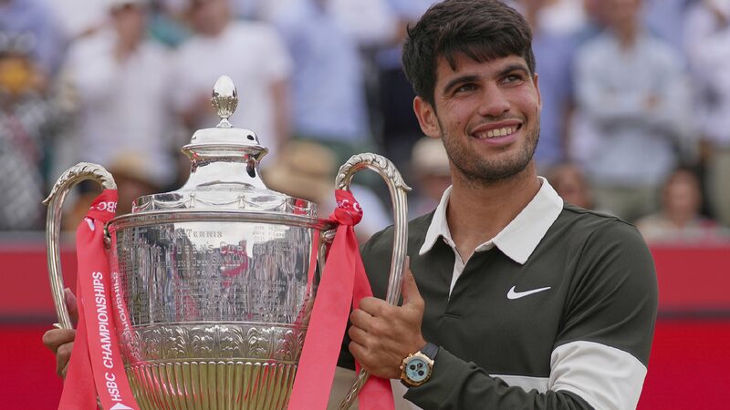 # - My News! Queens Club Champion Alcaraz Remains in Groove Ahead of Wimbledon
