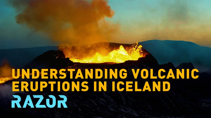 # - My News! Razor Inside Icelands Awakening Volcanoes Video Poster