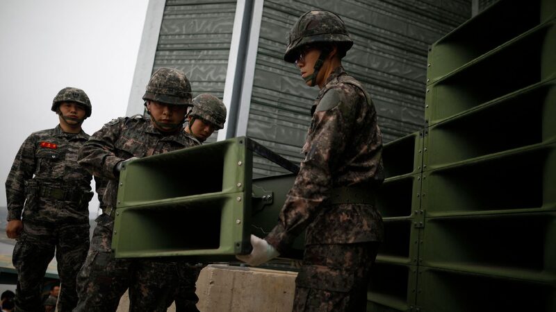 # - My News! Rok Halts Loudspeaker Broadcasts in Border Area with Dprk