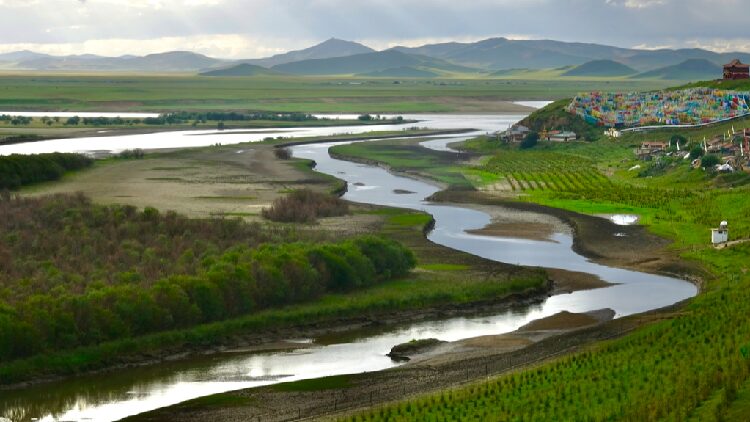 Ruoergai’s Spectacular Wetland: Unveiling the Yellow River’s First Great Bend Ruoergai's wetland wonder on Yellow River's first great curve