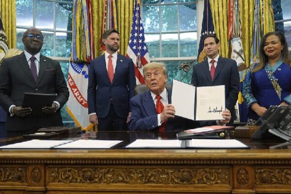 Rwanda, DR Congo sign U.S.-brokered peace deal to end fighting