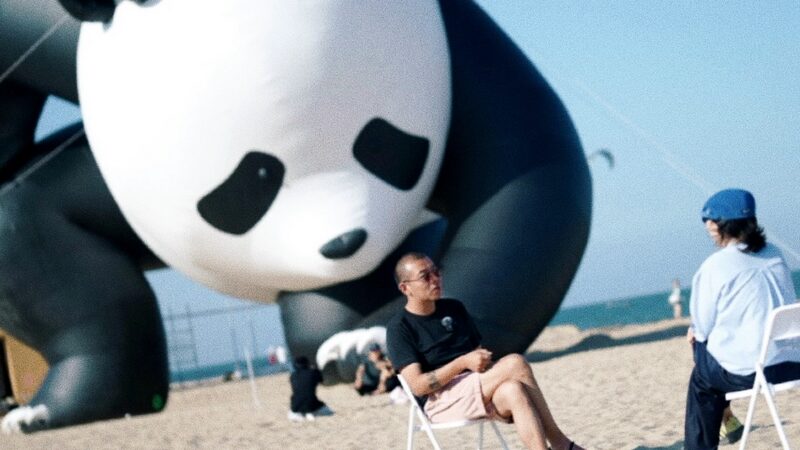 Seaside public art, screening and dialogue video poster