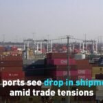 Us Ports See Drop in Shipments Amid Trade Tensions Video Poster 