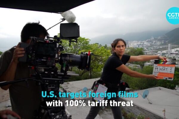 U.S. targets foreign films with a 100% tariff threat video poster