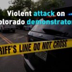 Violent Attack on Colorado Demonstrators Video Poster 