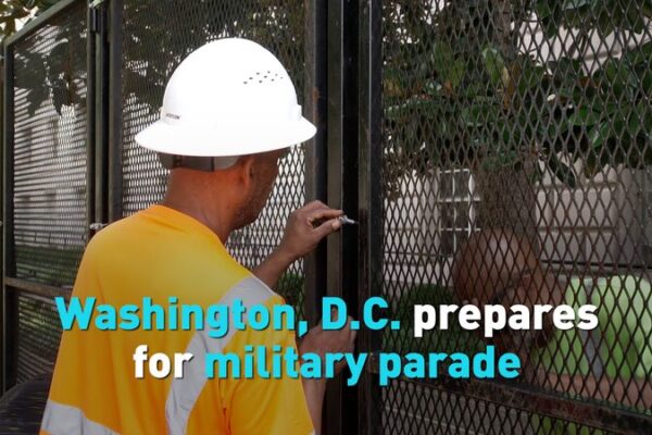 # - My News! Washington Dc Prepares for Military Parade Video Poster