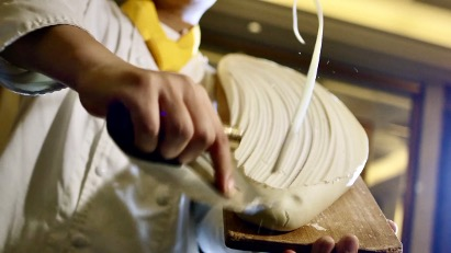 # - My News! Wheat Harvest Season the Secret Behind Shanxis Knife cut Noodles Video Poster