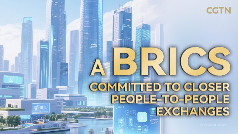 China Urges BRICS Nations to Boost Cultural Exchanges AIGC Poster: China urges BRICS to deepen people-to-people exchanges video poster