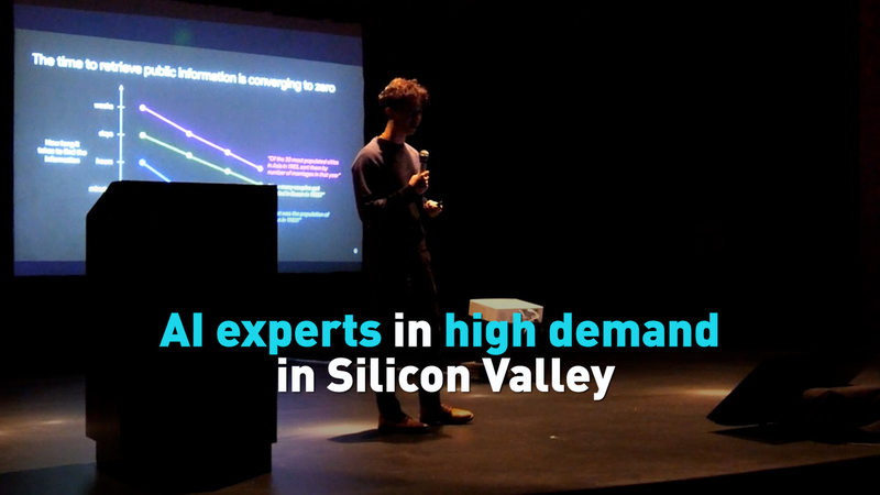 AI experts in high demand in Silicon Valley video poster