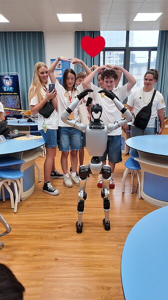 Beyond the Music Us Choir Meets Chinas Robots Video Poster 