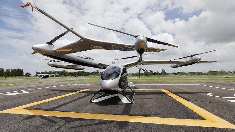 China made Tonne Evtol Aircraft Delivered 