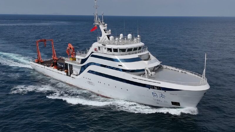 # - My News! China Delivers Its First Intelligent Ocean Research Vessel