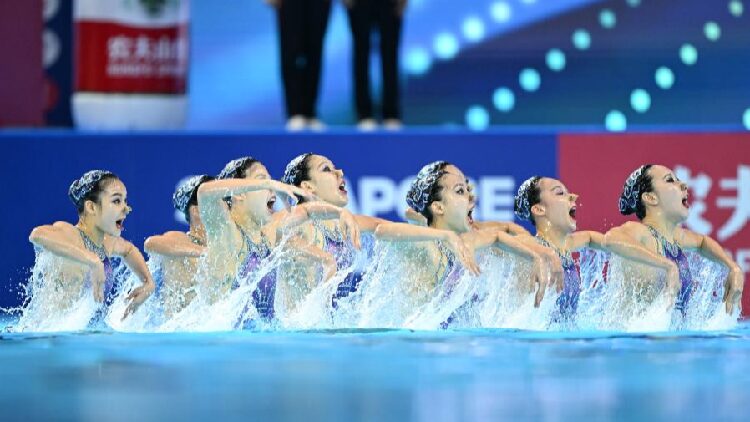 # - My News! China Win Team Free Routine Gold at World Aquatics Championships