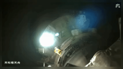 China's Tianzhou-8 cargo craft separates from space station