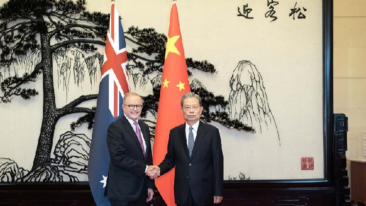 # - My News! Chinas Top Legislator Meets Australian Prime Minister