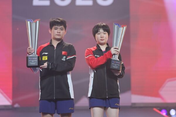 Chinese paddlers win two doubles titles at WTT US Smash