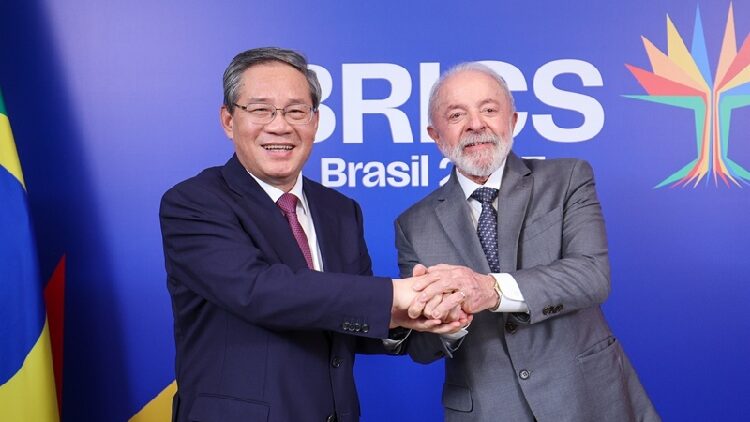 Chinese Premier Li Qiang Meets Brazil’s President Lula Ahead of BRICS Summit Chinese premier meets Brazilian president ahead of 17th BRICS Summit