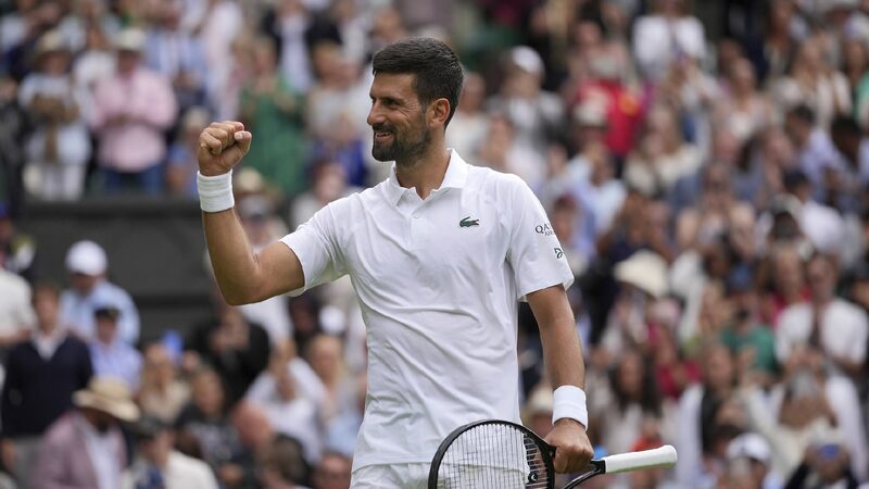 # - My News! Djokovic Rallies to Beat De Minaur and Reach Wimbledon Quarterfinals