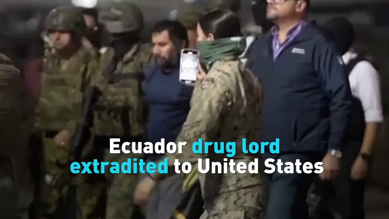 Ecuadorian Drug Lord ‘Fito’ Extradited to the United States Ecuador drug lord extradited to United States video poster