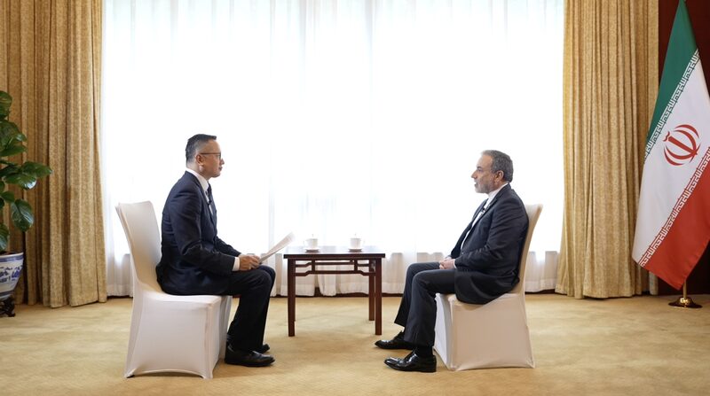 Iran’s Foreign Minister Discusses SCO Summit, Fragile Israel Ceasefire, and Nuclear Talks Exclusive: Iranian FM on SCO, Israel ceasefire and nuclear issues video poster