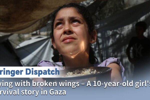 Flying with Broken Wings: Sara’s Inspiring Journey in Gaza Flying with broken wings: A girl's survival story in Gaza video poster