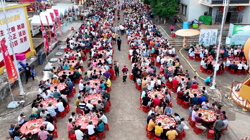 Hainan’s ‘Village VA’ Fires Up Rural Passion with Volleyball and Village Feasts Hainan's 'Village VA' ignites rural passion with local banquets