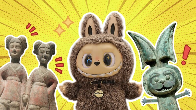 Labubus Ancient Twin Meet a 2000 year old Lookalike Relic Video Poster 