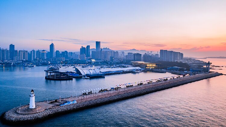 # - My News! Live a View of Qingdao International Sailing Center in Shandong