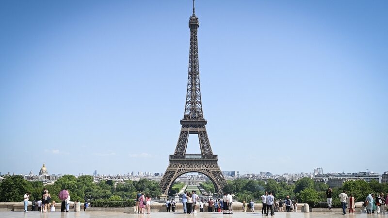 # - My News! Live View of Paris Skyline After Eiffel Tower Partially Closed Video Poster