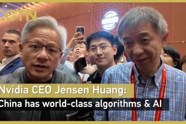 # - My News! Nvidias Ceo Jensen Huang China Has World Algorithms and Ai Video Poster