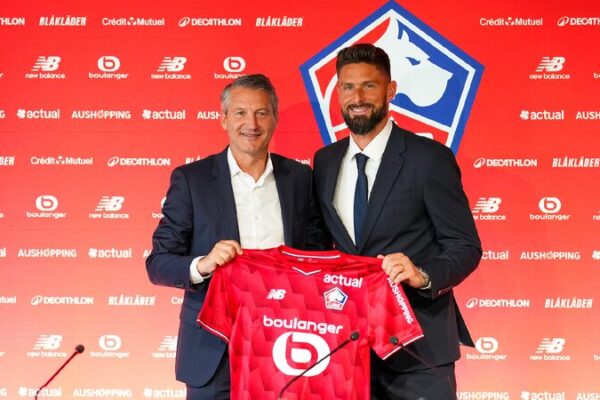 Olivier Giroud Signs One year Deal with French Ligue 1 Club Lille 