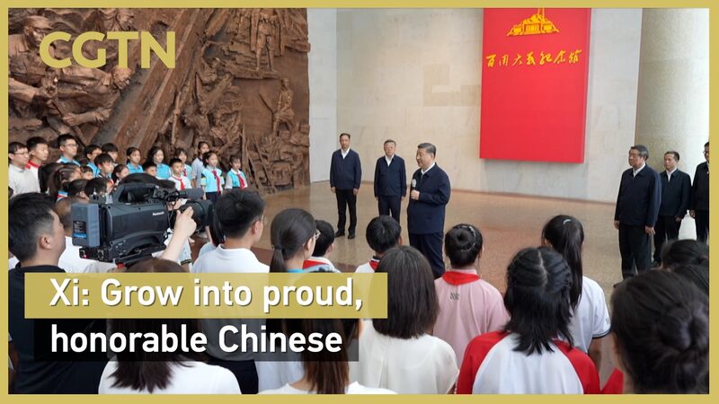 President Xi Jinping Inspires Youth to Build a Stronger China and Promote Peace President Xi Jinping urges young students to contribute to world peace video poster