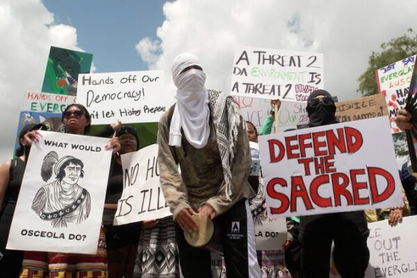 # - My News! Protest Erupts over alligator Alcatraz Camp Video Poster