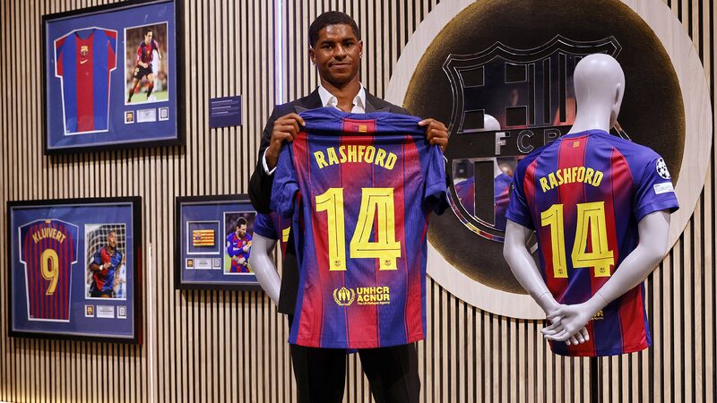Marcus Rashford Feels ‘At Home’ at Barcelona After Loan Move from Man United Rashford 'at home' at Barca after sealing loan from Man United