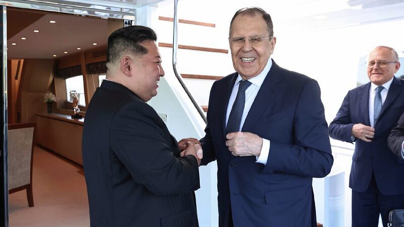 # - My News! Russias Lavrov Meets Dprk Leader Kim Hails invincible Brotherhood